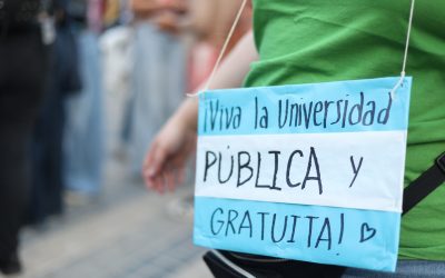 Marcha Federal Universitaria en Villa María