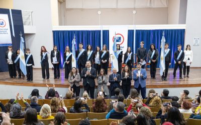 Asumieron los nuevos cuadros de abanderadas/os y escoltas