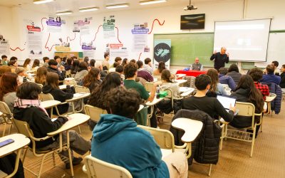 La Cuestión Malvinas reunió a más de 150 estudiantes del Secundario en el Campus