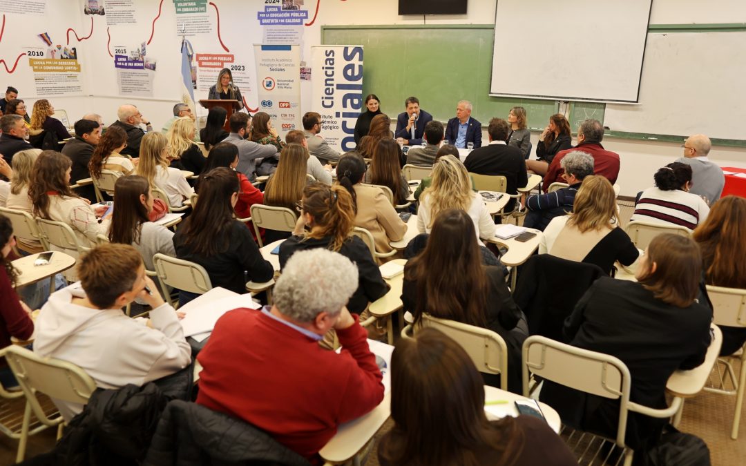 Pensar de lo local a lo global: la UNVM debatió los desafíos del desarrollo territorial